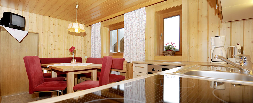 Wohnung Alpenrose, Küche